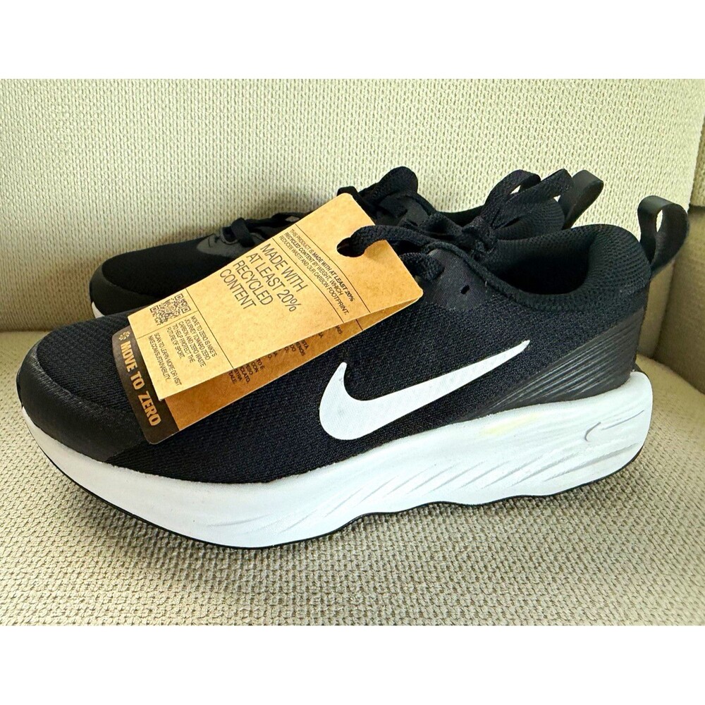Nike Black/White Low Top Lace Up Men’s Athletic Sneakers DA2776-004 Size 7W